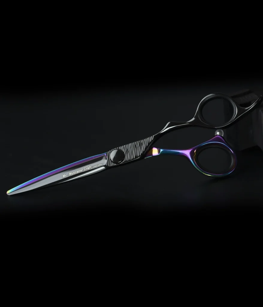 Barber scissors thinning japan mr mustache shears