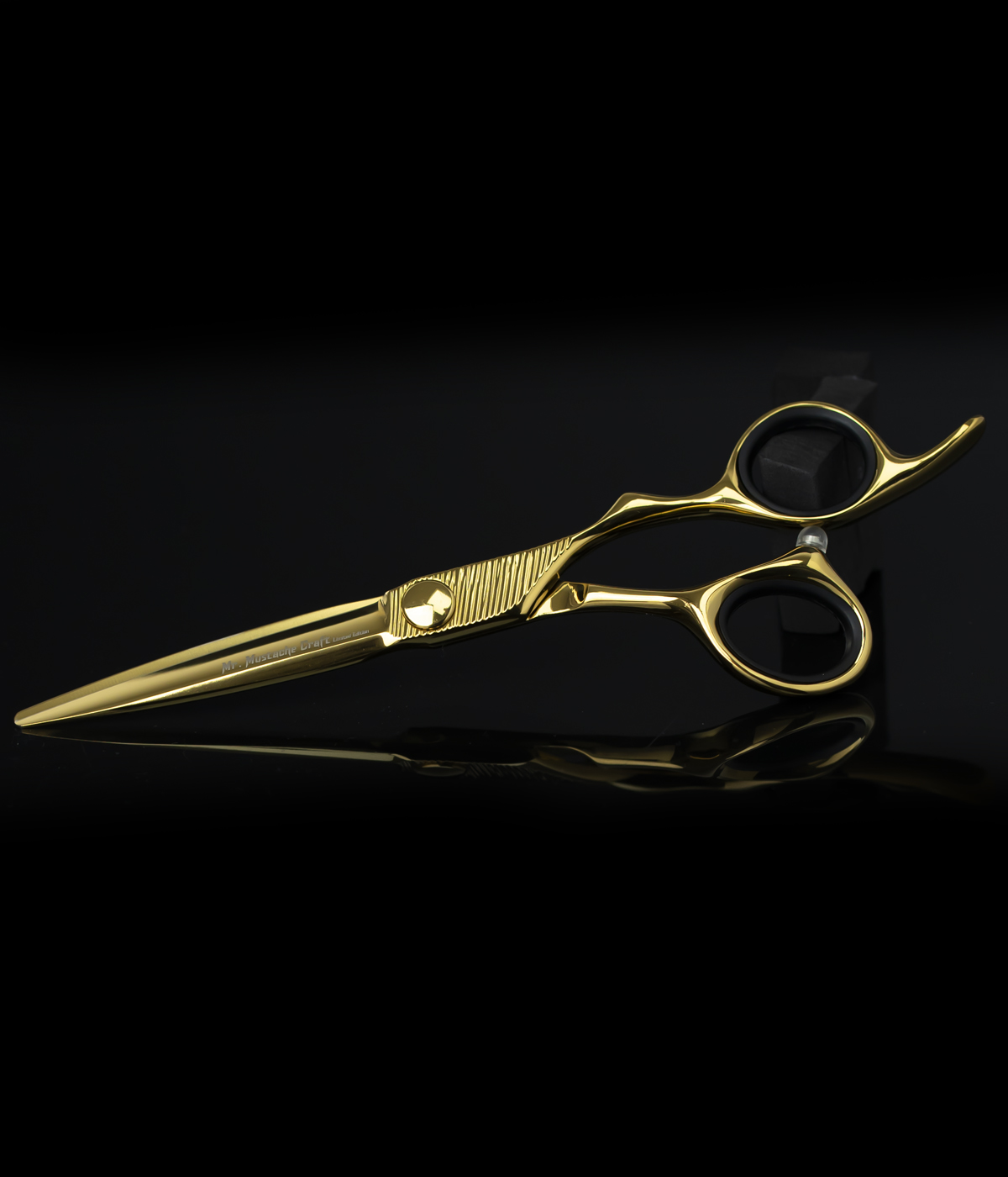 Professionell frisörsax Mr. Mustache Craft Gold 5,5″ / 6,0″ / 6,5″